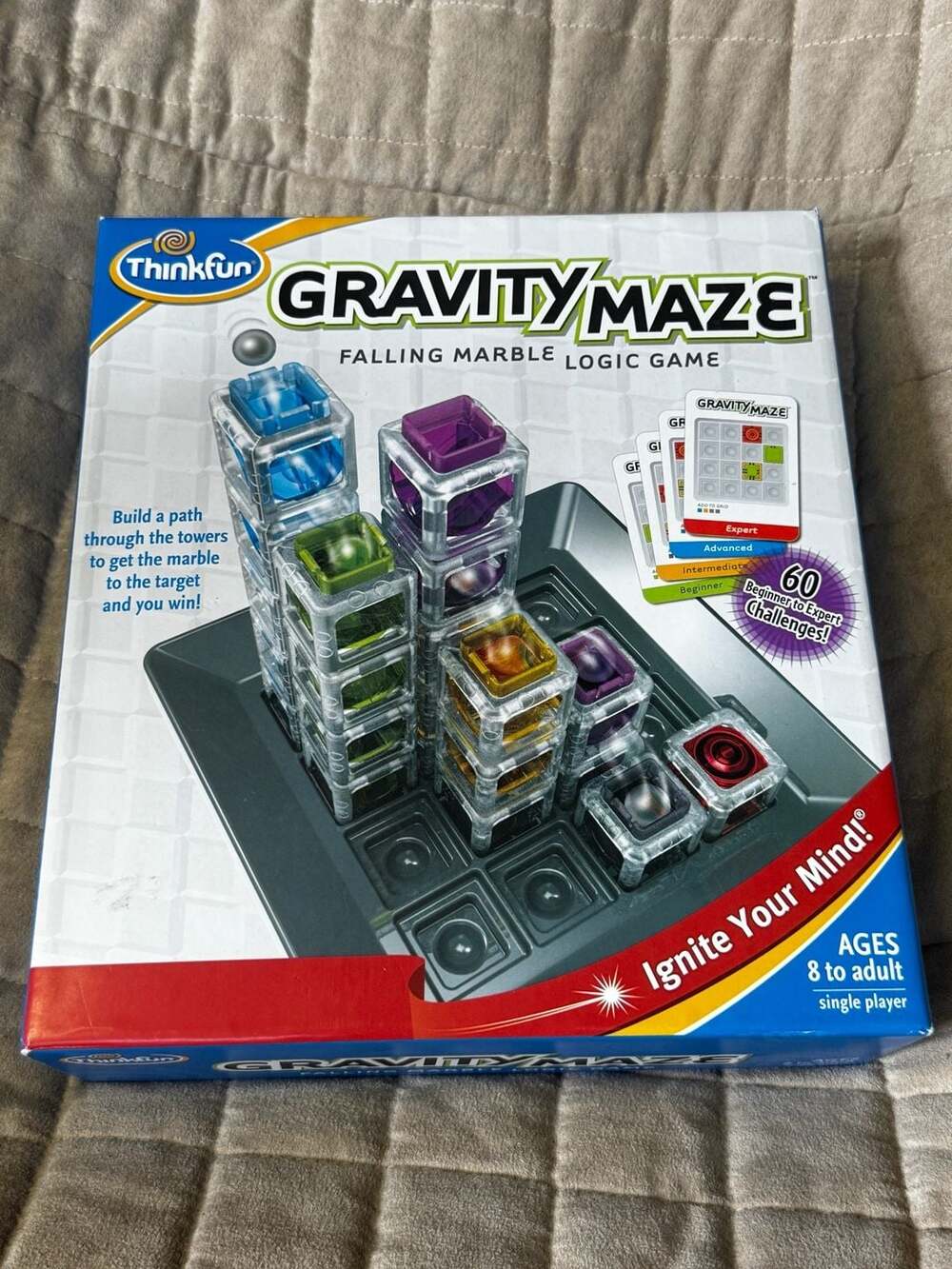 ThinkFun Gravity Maze Falling Marble Logic Game STEM Toy